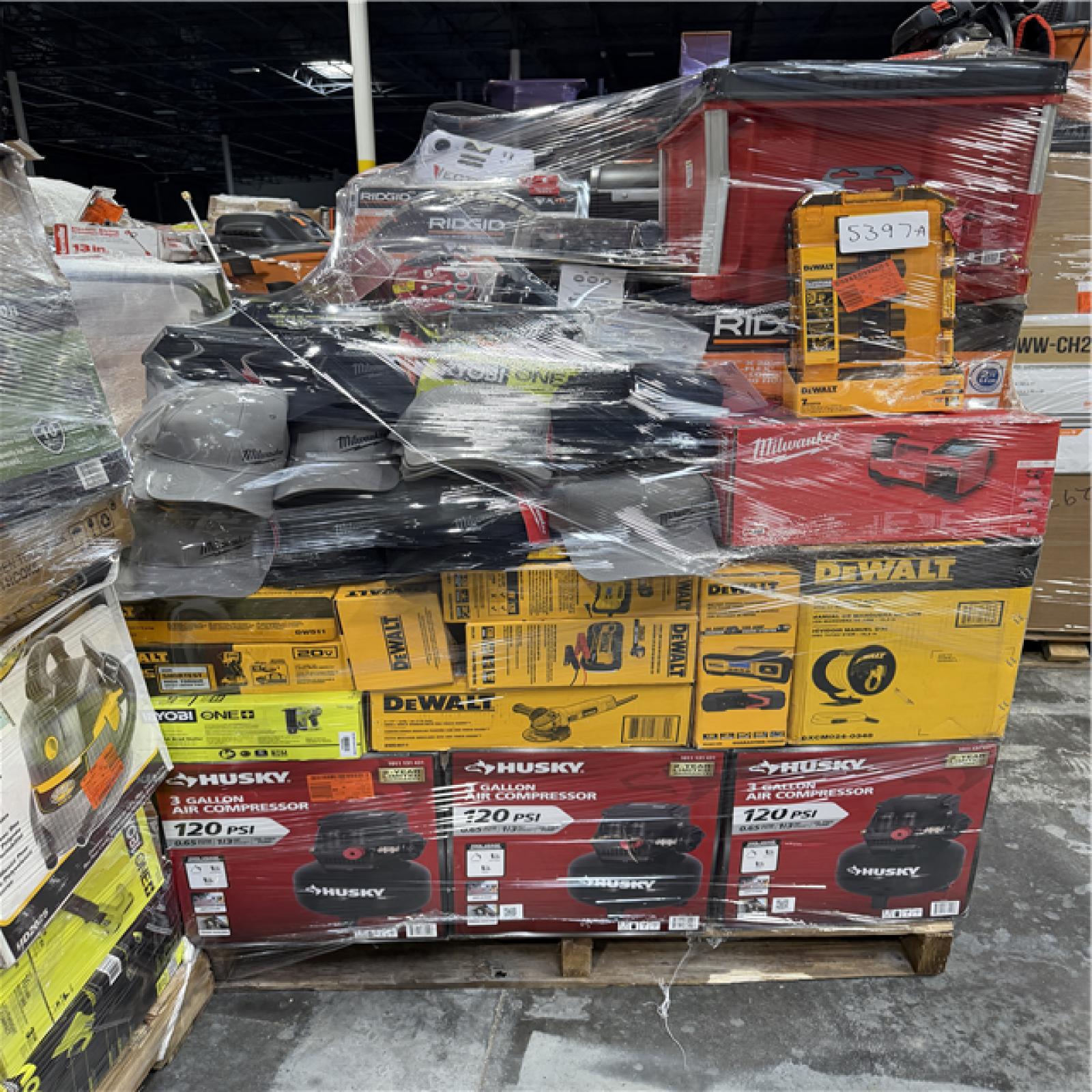 Atlanta Location As-Is Tools Partial Truckload (4 pallets) 5397-A