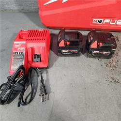 HOUSTON LOCATION - AS-IS MILWAUKEE FUEL 18V Lithium-Ion Brushless Cordless Hammer Drill and Impact Driver Combo Kit (2-Tool) with 2 Batteries