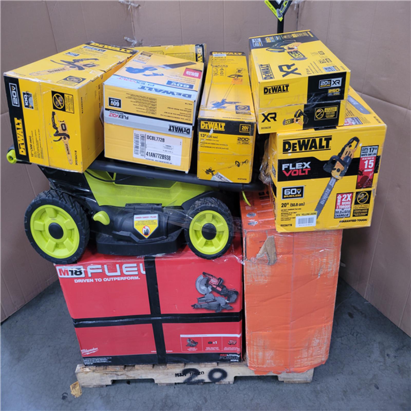 CALIFORNIA AS-IS TOOL PALLET