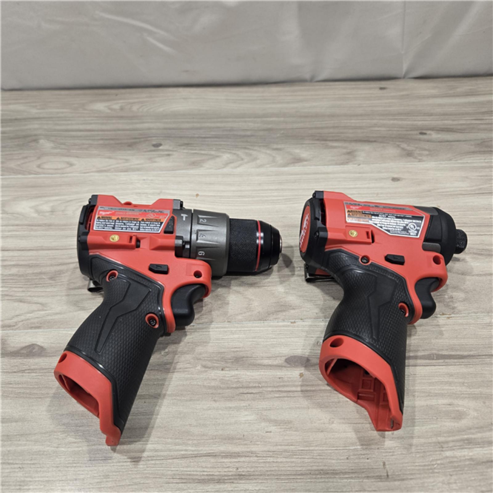 AS-IS Milwaukee 3497-22 12V Hammer Drill and Impact Driver Combo Kit