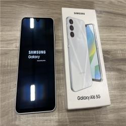 AS-IS Samsung Galaxy A16 5G 128GB in Light Grey (Unlocked)(SM-A166UZAAXAA)