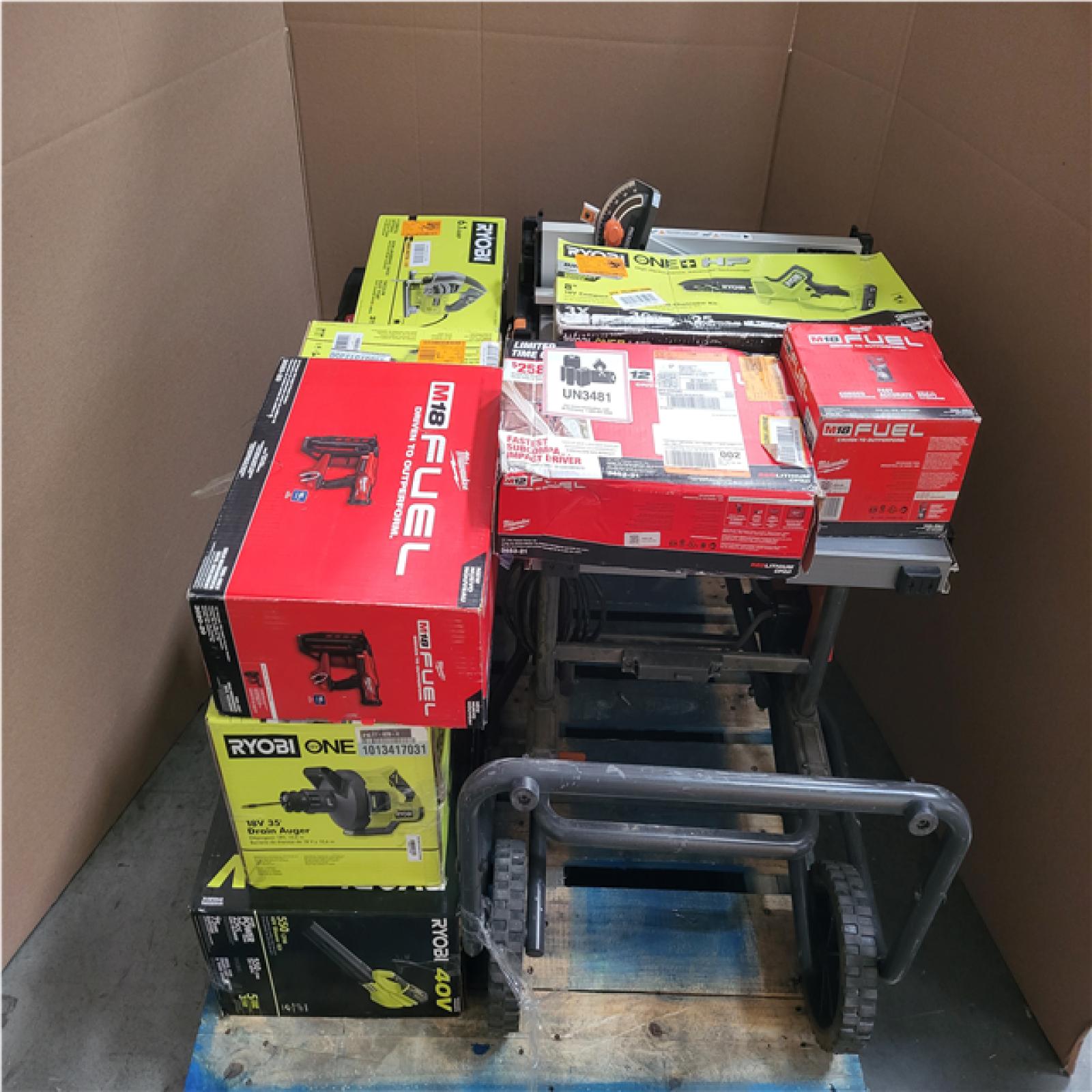 CALIFORNIA AS-IS TOOL PALLET