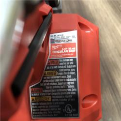 AS-IS Milwaukee FUEL 18V Lithium-Ion Brushless Cordless 6-1/2 in. Circular Saw (Tool-Only)