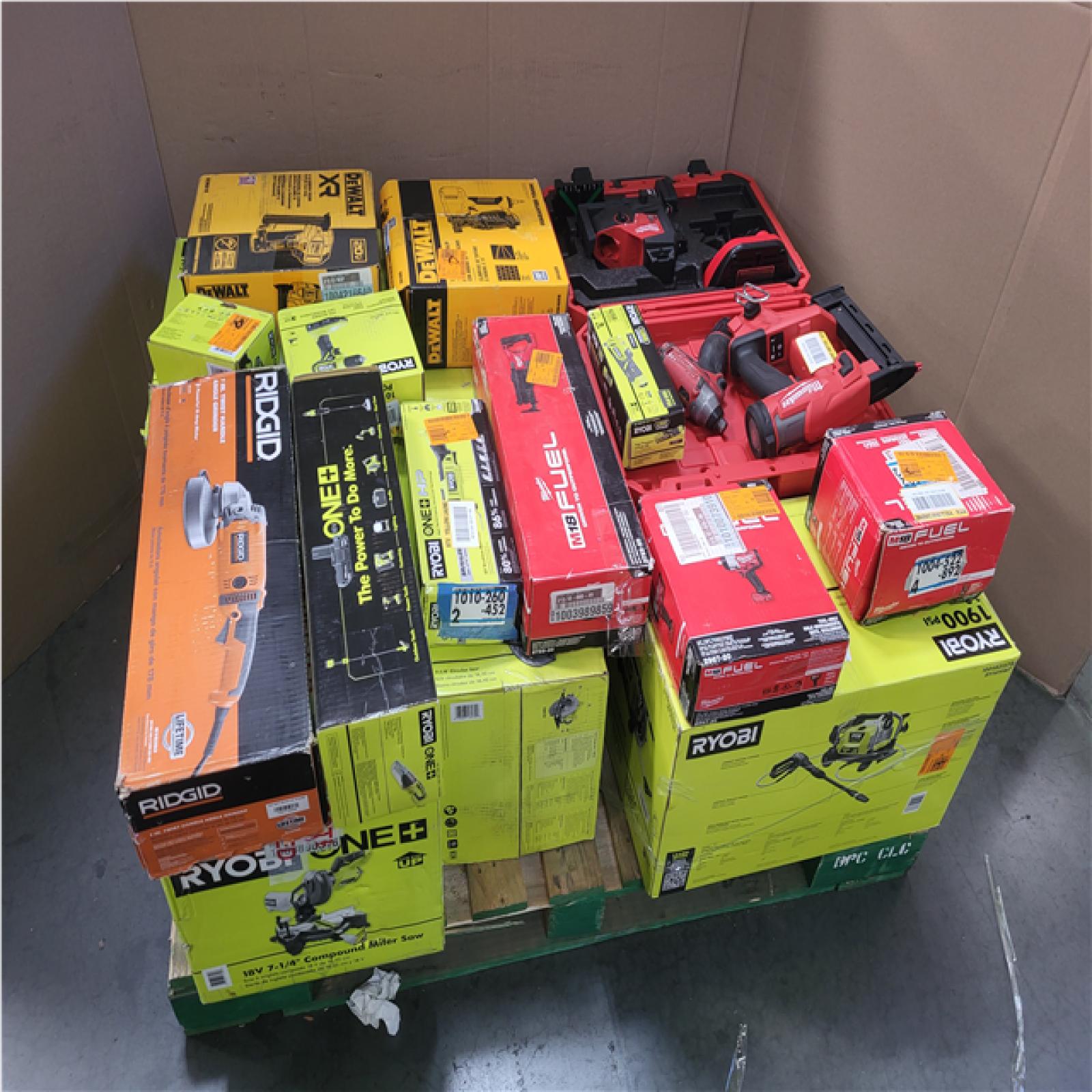 CALIFORNIA AS-IS TOOL PALLET