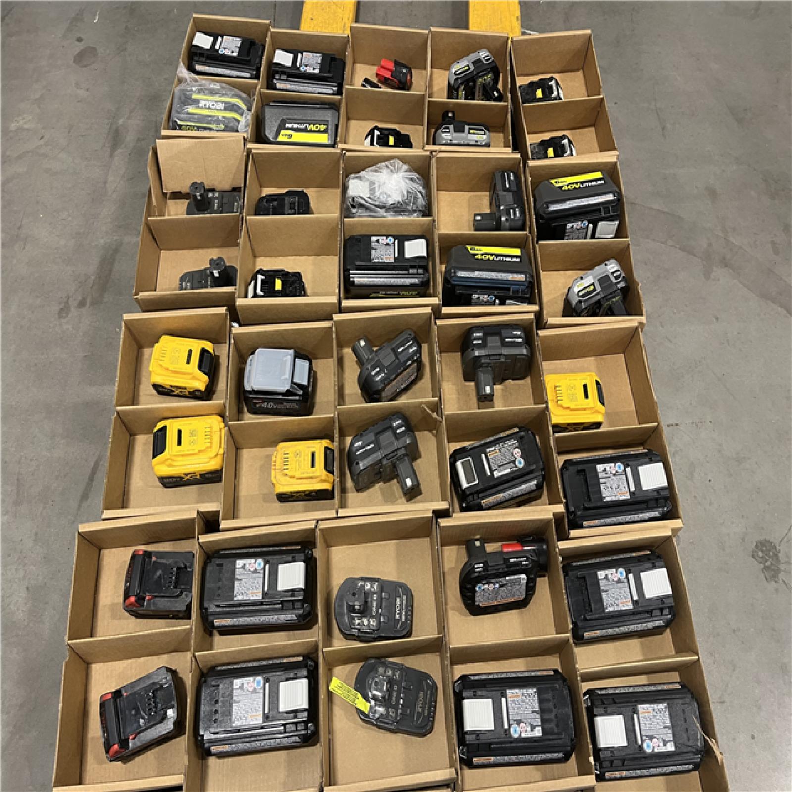 DALLAS LOCATION - AS-IS BATTERY PALLET