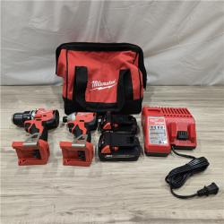AS-IS Milwaukee M18 Compact 2-Tool Combo Kit