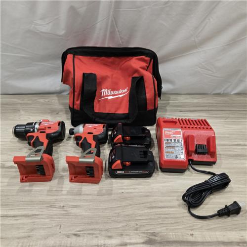 AS-IS Milwaukee M18 Compact 2-Tool Combo Kit