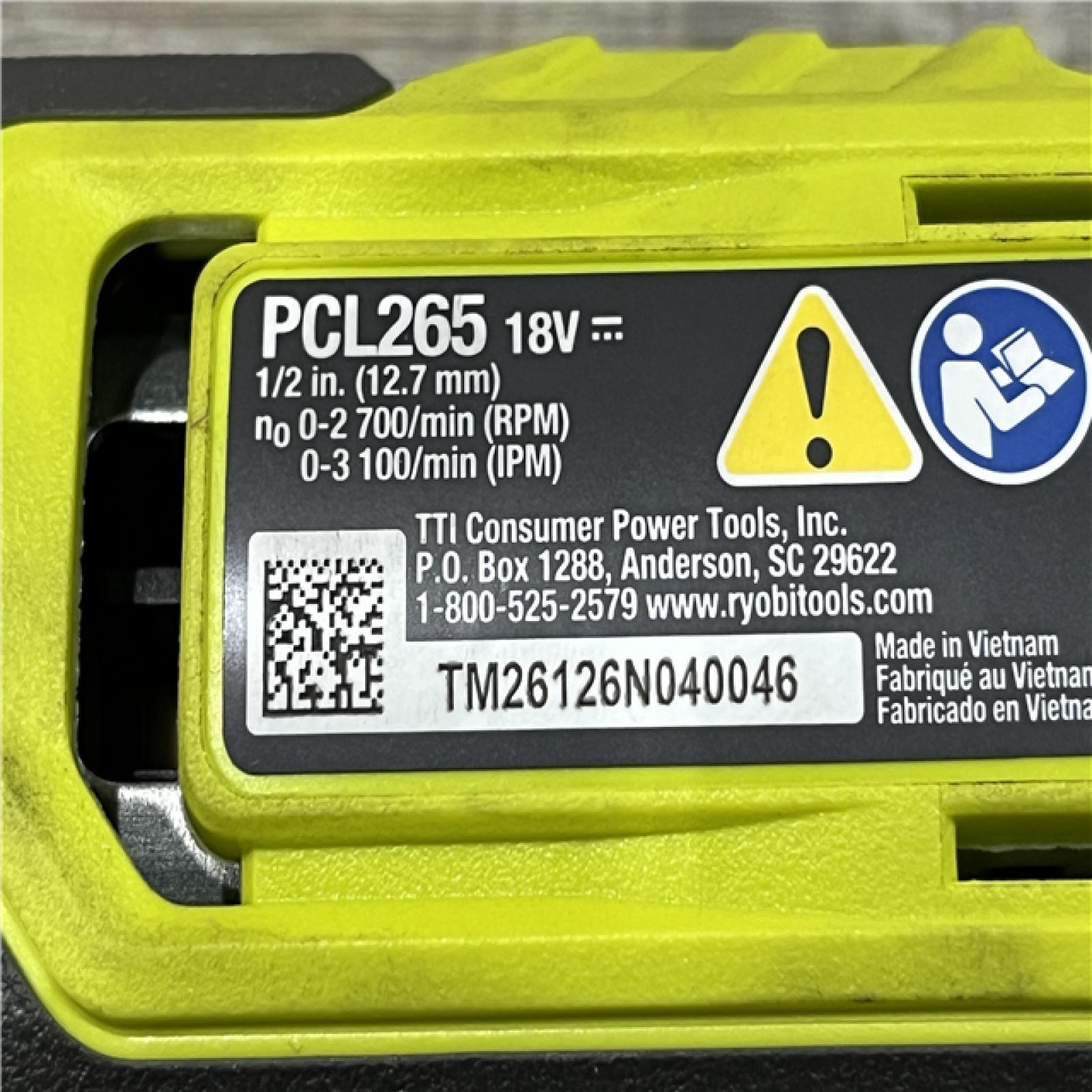 AS-IS RYOBI ONE+ 18V Cordless 1/2 in. Impact Wrench (Tool Only)