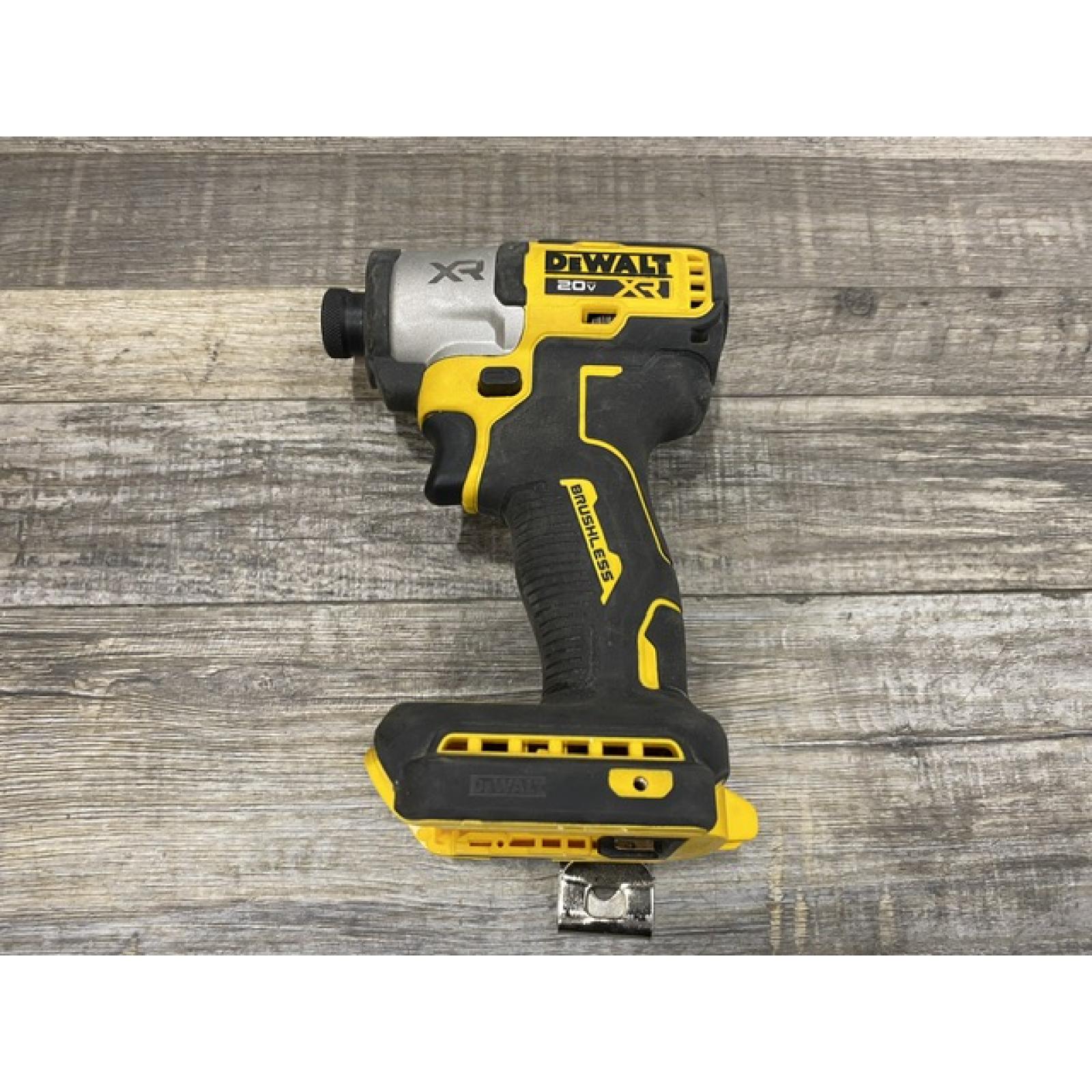 AS-IS DEWALT 20-Volt Maximum XR Lithium-Ion Cordless Brushless 1/4 in. 3-Speed Impact Driver Kit