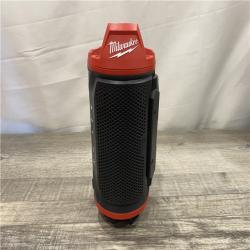 AS-IS Milwaukee 12-Volt Lithium-Ion Cordless Bluetooth Jobsite Speaker with PACKOUT Compatibility