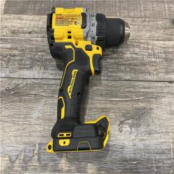 AS-IS DEWALT 20-Volt Lithium-Ion Cordless Brushless 1/2 in. Compact Drill Driver Kit