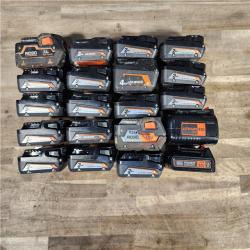HOUSTON LOCATION - AS-IS MIXED BATTERY PACK QTY - 20
