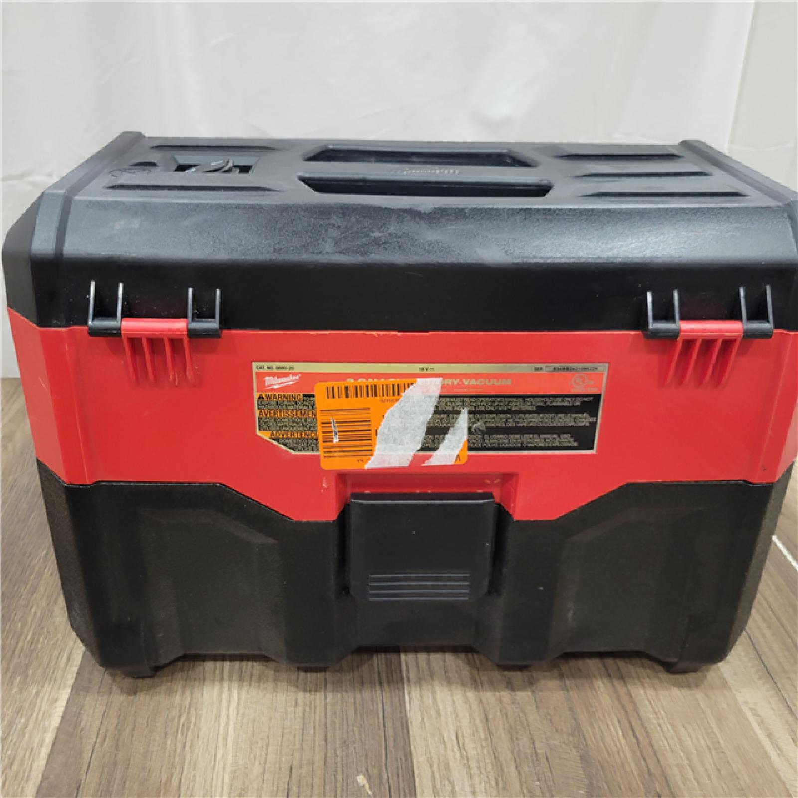 AS-IS  Milwaukee M18 18-Volt 2 Gal. Lithium-Ion Cordless Wet/Dry Vacuum (Vacuum-Only)