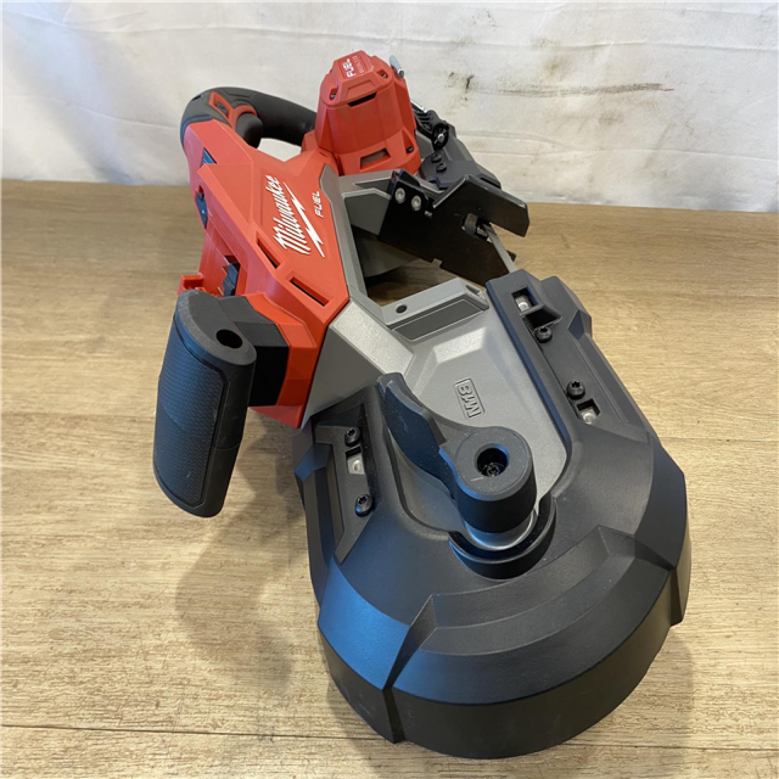 AS-IS Milwaukee FUEL 18V Lithium-Ion Brushless Cordless Deep Cut Band Saw (Tool-Only)
