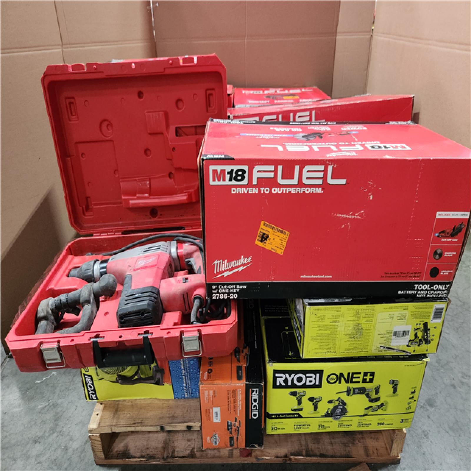 CALIFORNIA AS-IS TOOL PALLET