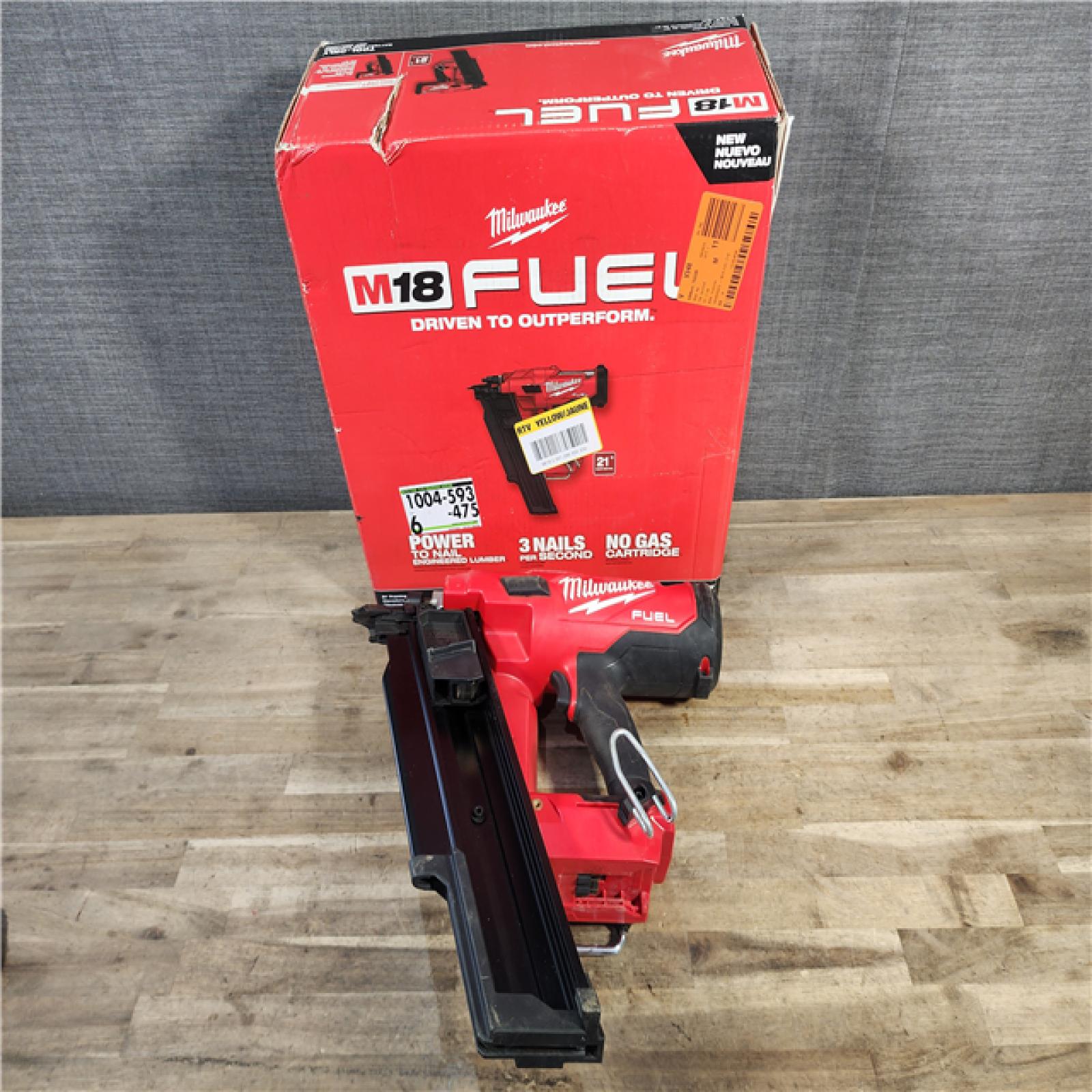HOUSTON LOCATION - AS-IS Milwaukee 2744-20 M18 FUEL 3-1/2 in. 18V 21-Degree Lithium-Ion Brushless Cordless Framing Nailer (Tool-Only)