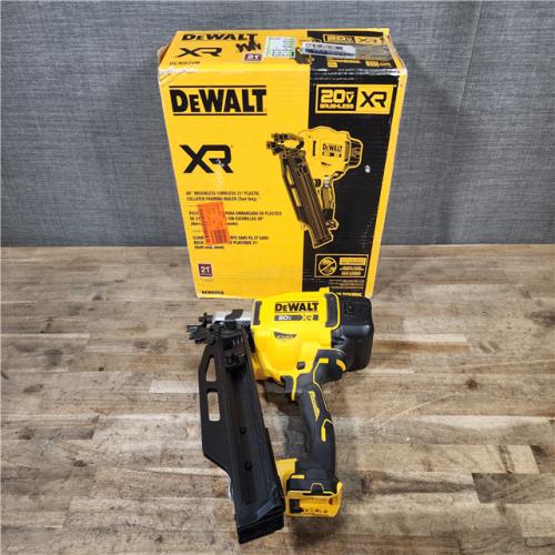 HOUSTON LOCATION - AS-IS DEWALT 20-Volt 21° Cordless Framing Nailer (Tool-Only)
