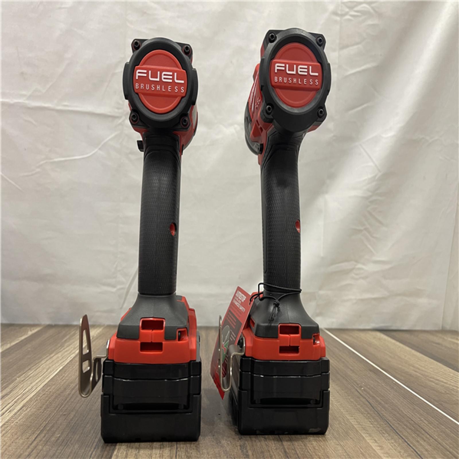 AS-IS- Milwaukee FUEL 18V Lithium-Ion Brushless Cordless Hammer Drill and Impact Driver Combo Kit