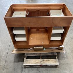 Houston Location - AS-IS home improvement pallet NAPLES 60 IN. VANITY