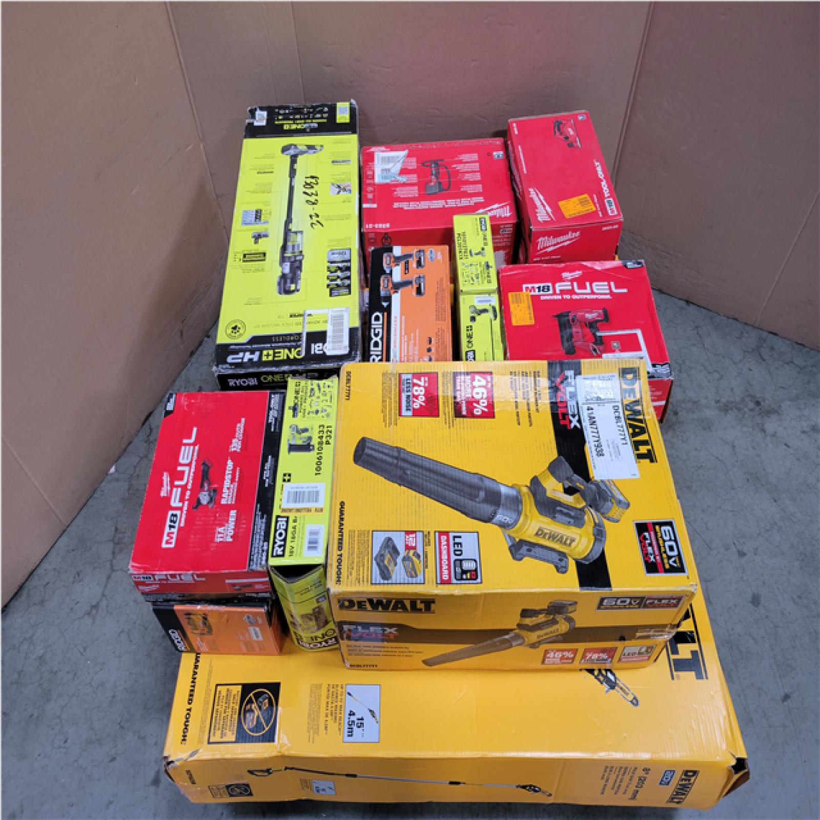 CALIFORNIA AS-IS TOOL PALLET