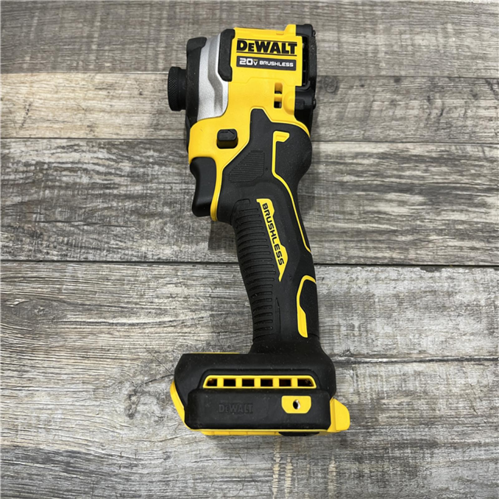AS-IS DEWALT ATOMIC 20V MAX Lithium-Ion Cordless 1/4 in. Brushless Impact Driver Kit