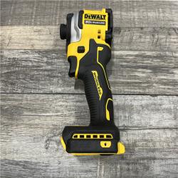 AS-IS DEWALT ATOMIC 20V MAX Lithium-Ion Cordless 1/4 in. Brushless Impact Driver Kit