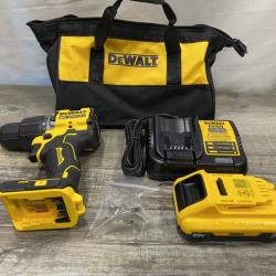 AS-IS DEWALT ATOMIC 20V Cordless 1/2 in. Compact Hammer Drill Kit
