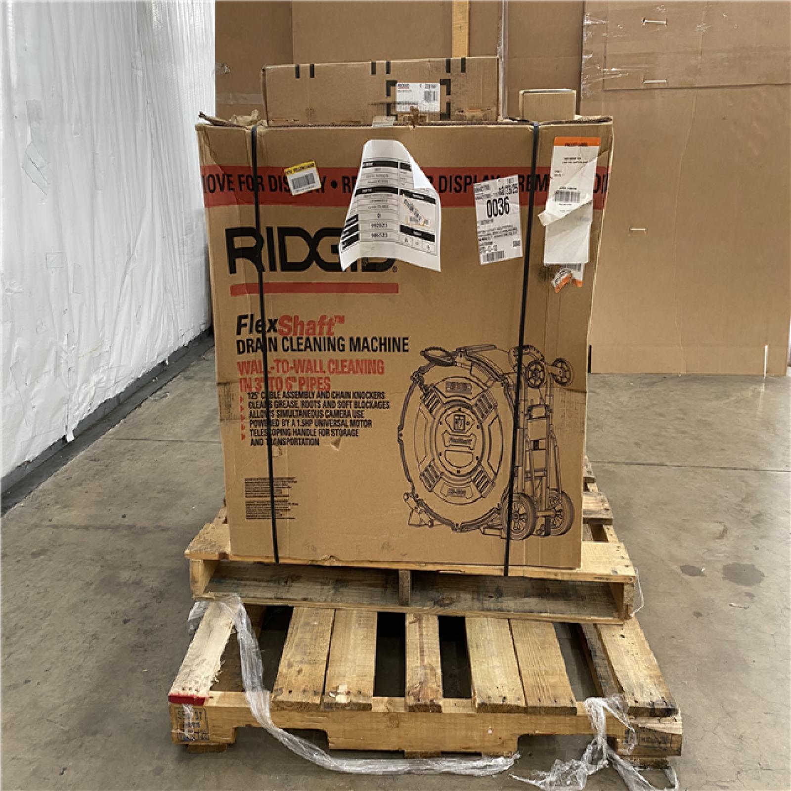 Houston Location - AS-IS flexshaft k9306 drain cleaner