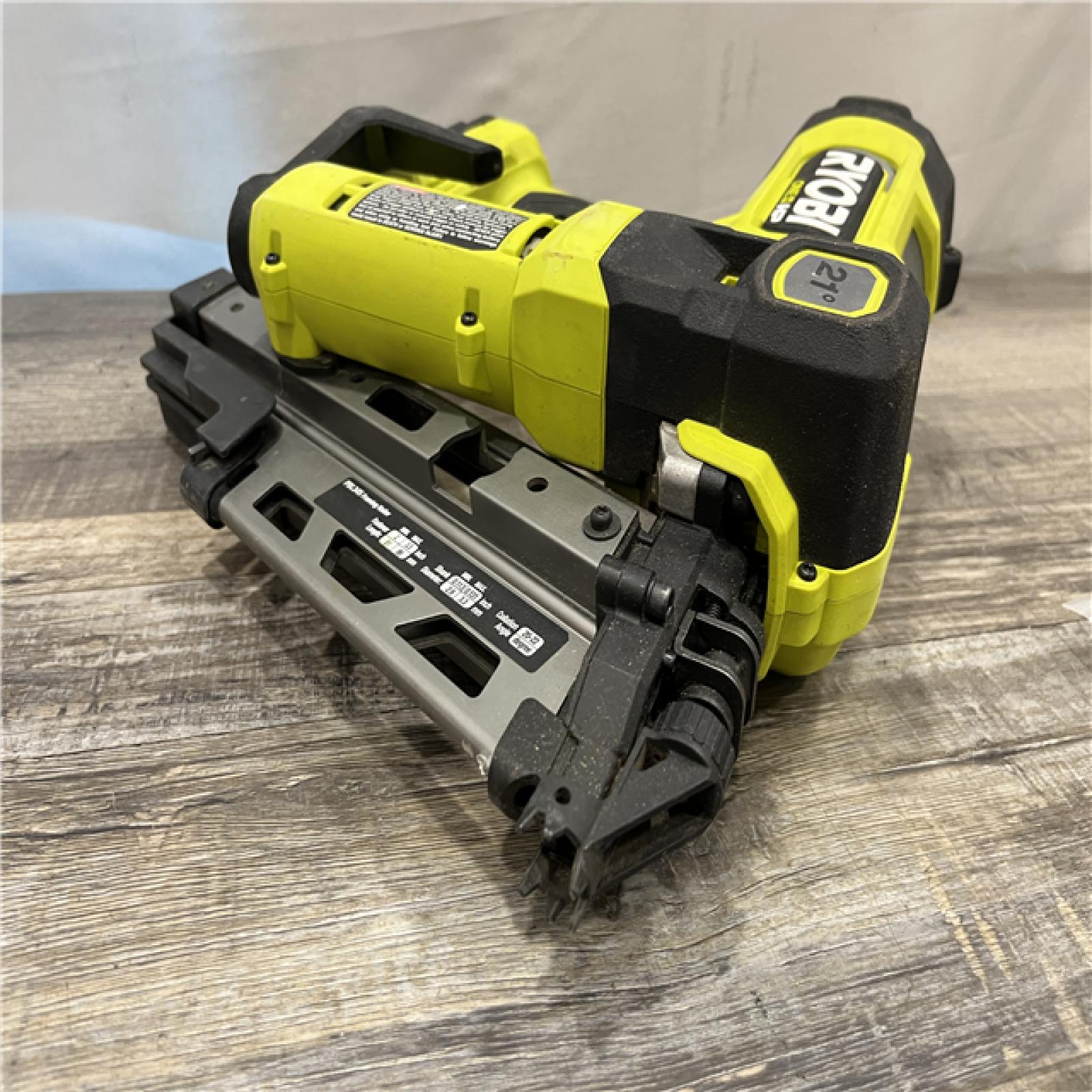 AS-IS RYOBI ONE+ HP 18V Brushless Cordless AirStrike 21° Framing Nailer (Tool Only)