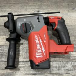 AS-IS Milwaukee  FUEL 18V Lithium-Ion Brushless Cordless 1 in. SDS-Plus Rotary Hammer (Tool-Only)