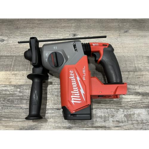 AS-IS Milwaukee  FUEL 18V Lithium-Ion Brushless Cordless 1 in. SDS-Plus Rotary Hammer (Tool-Only)