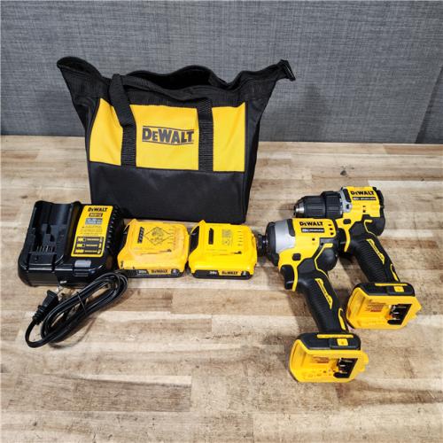 HOUSTON LOCATION - AS - IS DEWALT ATOMIC 20-Volt MAX Lithium-Ion Cordless Combo Kit