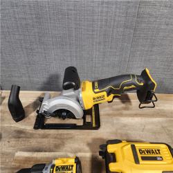 HOUSTON LOCATION - AS-IS DEWALT 3 TOOL COMBO KIT W/ (2) BATTERY & CHARGER