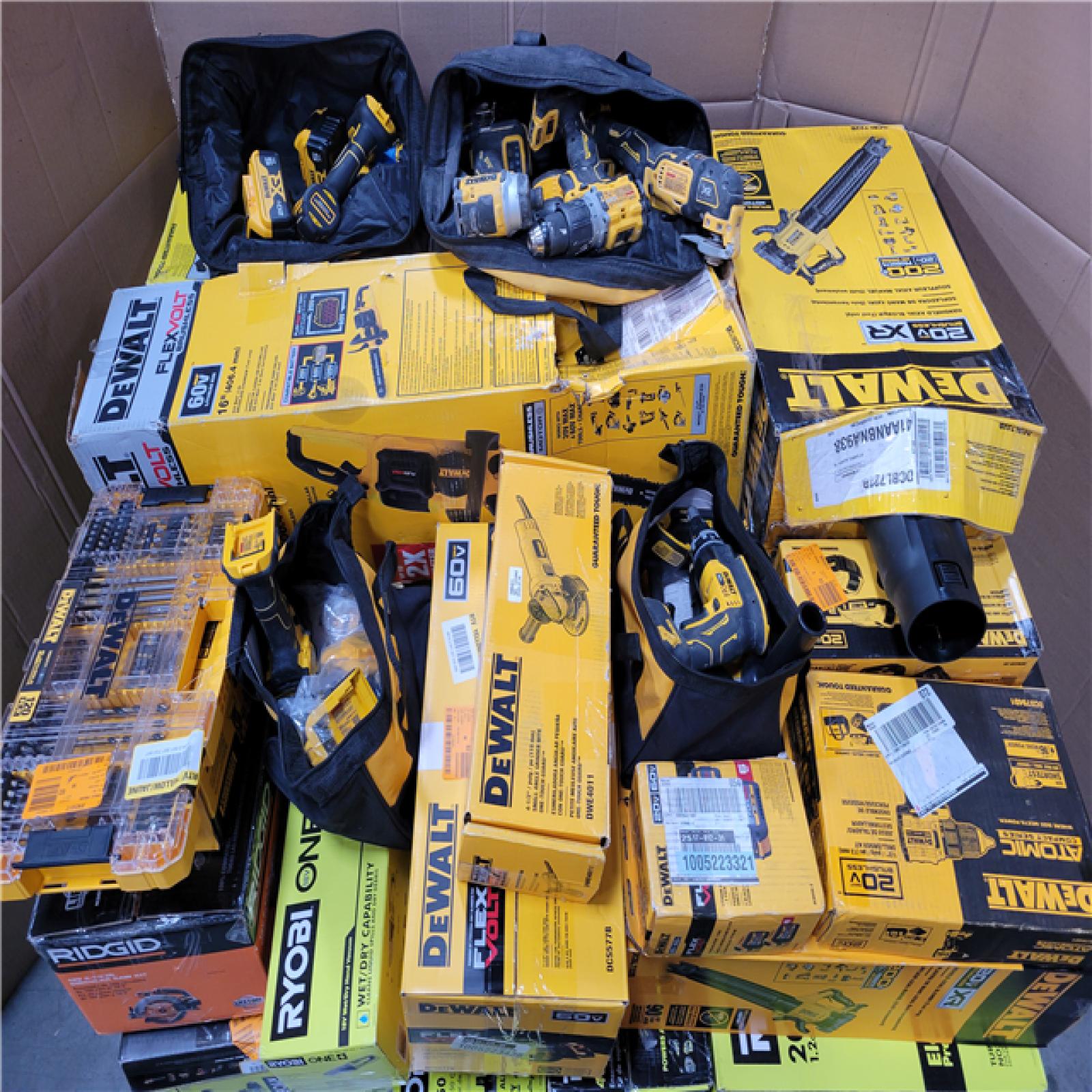 CALIFORNIA AS-IS TOOL PALLET