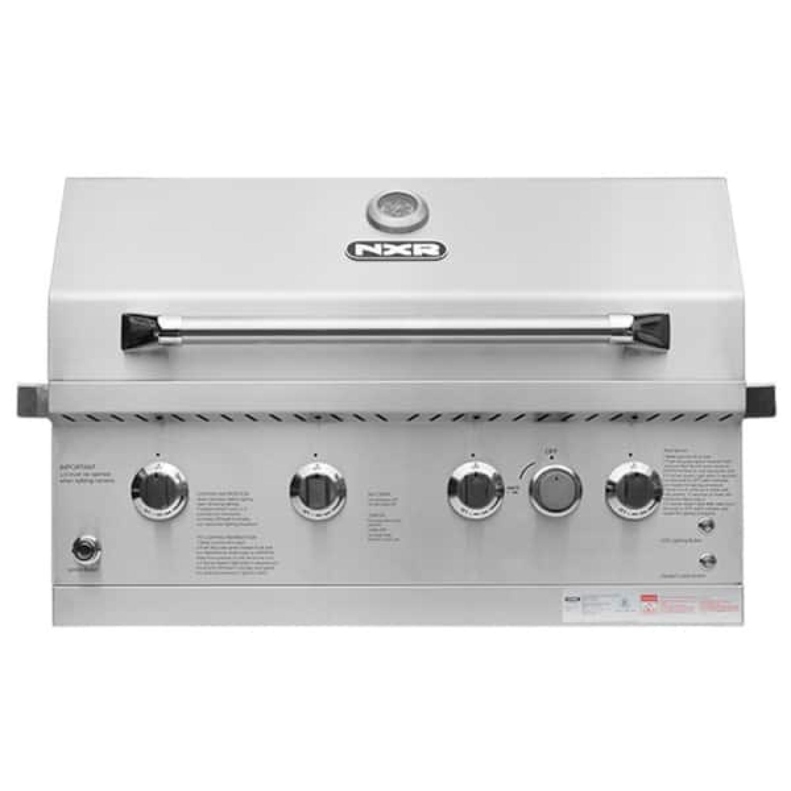 Phoenix NEW NXR 31 in. 4-Burner Built-In Gas Grill in Stainless Steel with Infrared