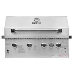 Phoenix NEW NXR 31 in. 4-Burner Built-In Gas Grill in Stainless Steel with Infrared