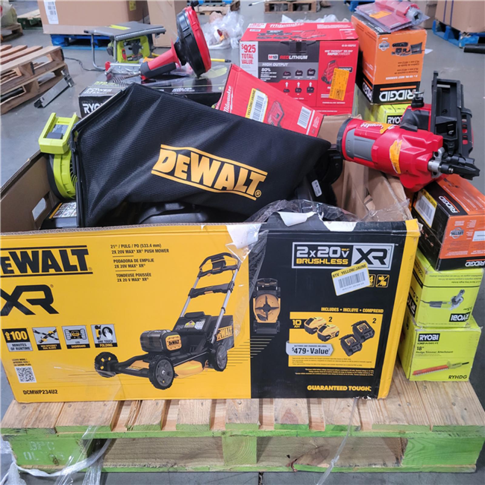 CALIFORNIA AS-IS TOOL PALLET