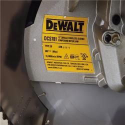 HOUSTON LOCATION - AS-IS DEWALT 60V Lithium-Ion 12 in. Cordless Sliding Miter Saw (Tool Only)