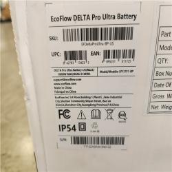 Phoenix NEW EcoFlow Battery Generator Delta Pro Ultra Battery Pack 6144Wh Solar Generator  7200W Output LFP Home Backup  Push-Button Start SEALED)
