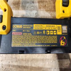 HOUSTON LOCATION - AS - IS DEWALT 20V MAX XR Lithium-Ion Electric Cordless 18-Gauge Brad Nailer (Tool Only)