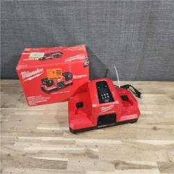 HOUSTON LOCATION - AS-IS Milwaukee 48-59-1815 M18 18V Dual Bay Simultaneous Super Charger (TOOL ONLY)