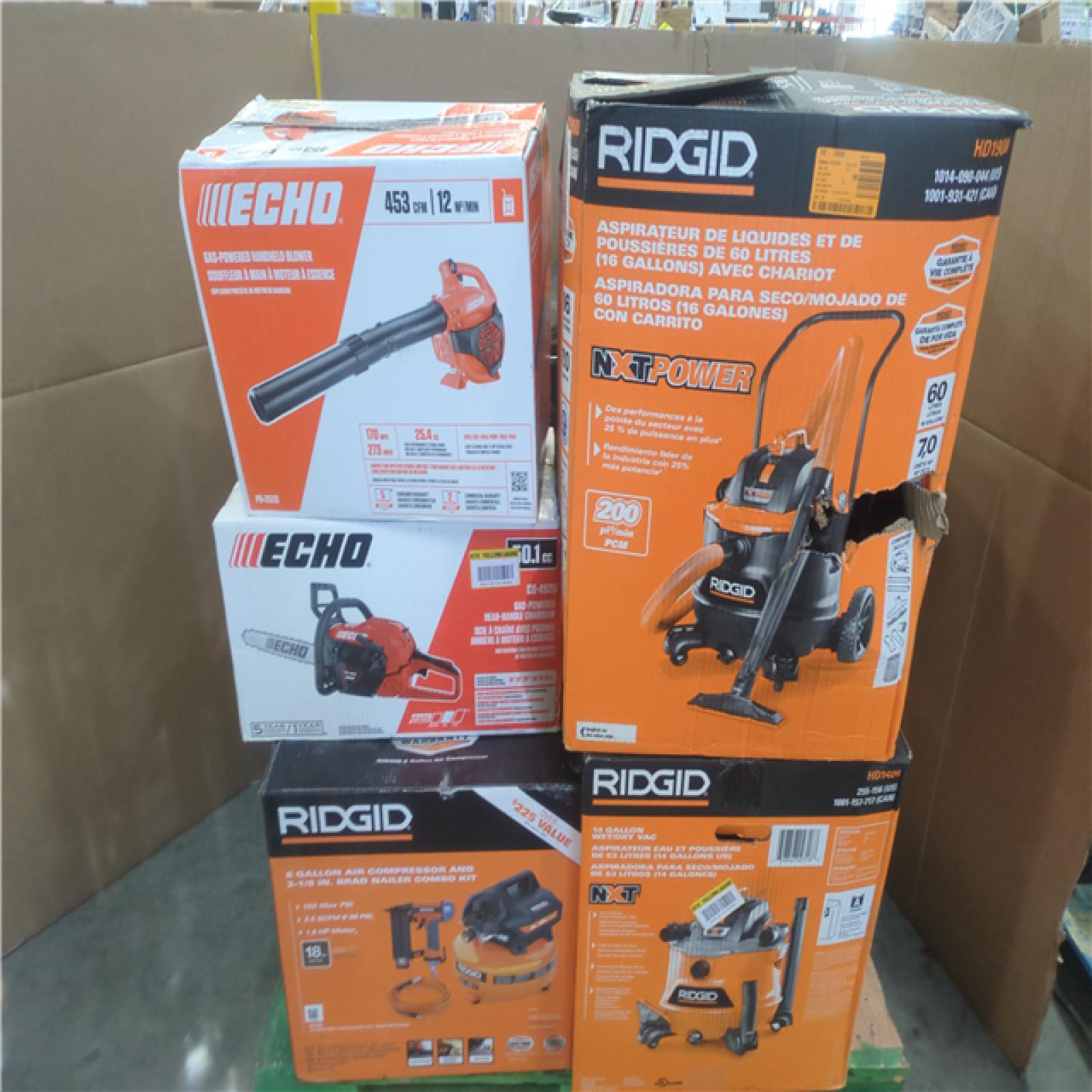 CALIFORNIA AS-IS OUTDOOR POWER EQUIPMENT