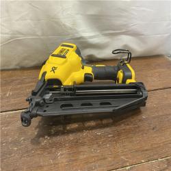 AS-IS  DeWalt DCN660D1 20V 16 Gauge Cordless Angled Finish Nailer Kit W/ 2Ah Battery