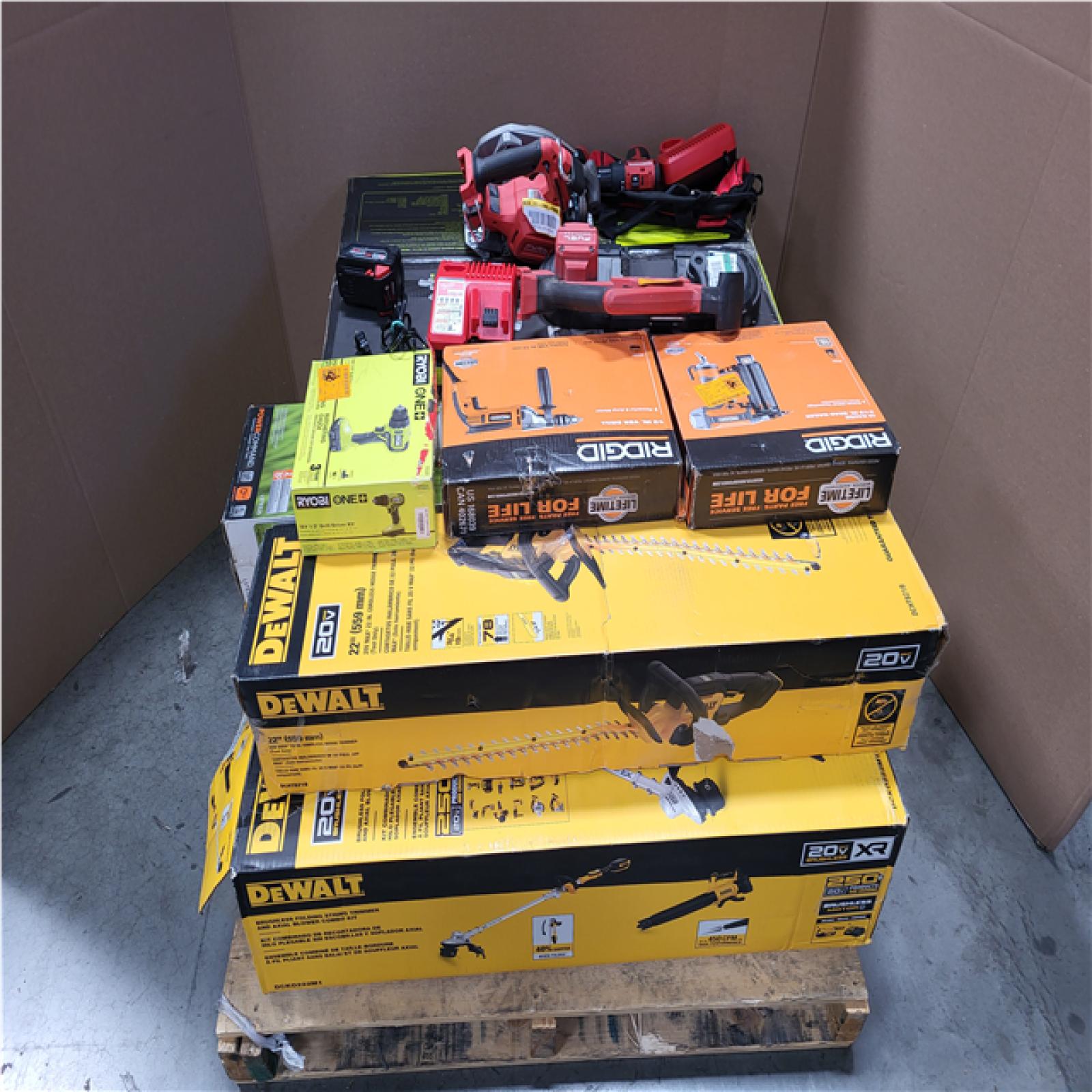CALIFORNIA AS-IS TOOL PALLET