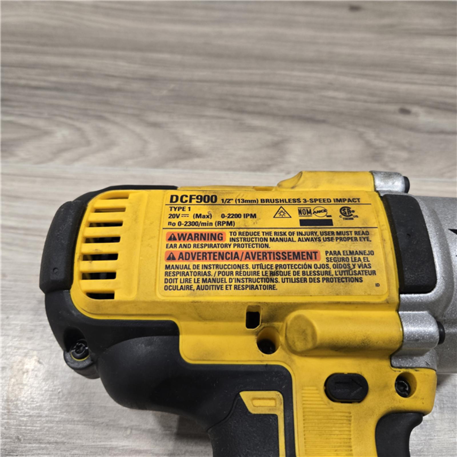 AS-IS DEWALT 20V MAX XR 1/2 High Torque Impact Wrench (Tool-Only)