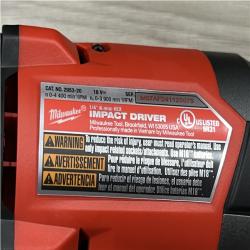 AS-IS Milwaukee FUEL 18V Lithium-Ion Brushless Cordless Hammer Drill and Impact Driver Combo Kit
