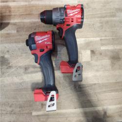 HOUSTON LOCATION - AS-IS MILWAUKEE FUEL 18V Lithium-Ion Brushless Cordless Hammer Drill and Impact Driver Combo Kit