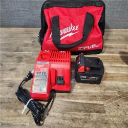 HOUSTON LOCATION - AS-IS (APPEARS LIKE NEW) Milwaukee M18 1/2 in. Cordless Brushless High Torque Impact Wrench Kit (Battery & Charger)