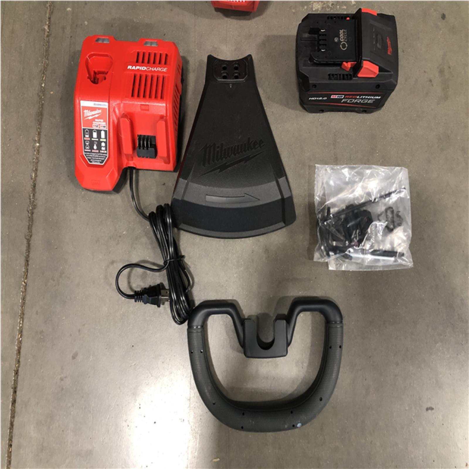AS-IS -Milwaukee M18 Electric String Trimmer Kit (Battery & Charger)