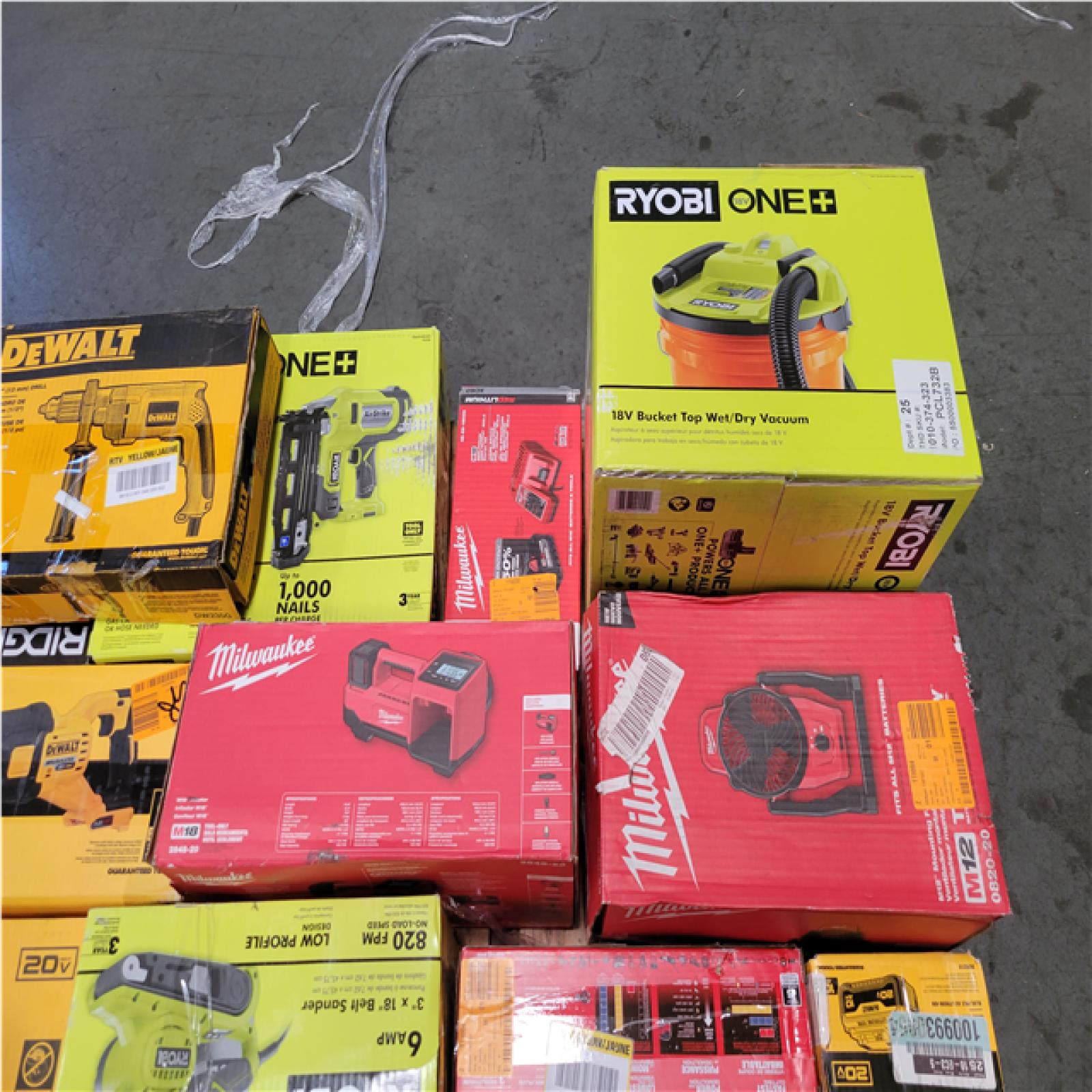 CALIFORNIA AS-IS TOOL PALLET